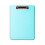 Green Plastic Clip Board, Space Saving Stationery for Test & Documents 2