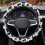 Cow Print Steering Wheel Cover 15 Inch 2