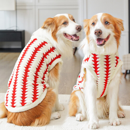 Πουλόβερ για μεγάλα σκυλιά Golden Retriever Ζεστό Φθινόπωρο