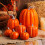 Kunstig gresskarsett Høstgrønnsaksdekor 7 stk 2