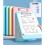 Green Plastic Clip Board, Space Saving Stationery for Test & Documents 4
