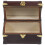 Mini House Suitcase Miniature Luggage Vintage Suitcases Brown 5