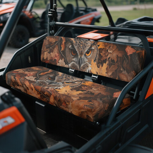UTV Seat Covers Polyester Scratch-Resistant 2-Piece 2