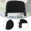 Tapis d'extension pour pédales de poussette, universel noir 8