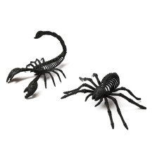 Kunstmatige insect simulatie schorpioen zwart voor tentoonstellingen 1 stuk