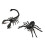 artificial insect Simulation Scorpion Black for Exhibits 1Pcs 1
