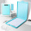 Green Plastic Clip Board, Space Saving Stationery for Test & Documents 7