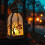 Lanterna LED di Halloween – Luce gotica sospesa con 5
