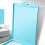 Green Plastic Clip Board, Space Saving Stationery for Test & Documents 10