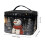 Trousse de maquillage Snowman Lantern Night avec double compartiment 6