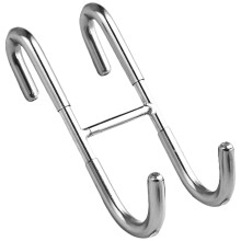 Edelstahl-Badezimmerhaken für Kleiderbügel, Duschtür, Handtuchhalter, Waschlappenhalter, Wandmontage