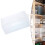 Rectangular Plastic Transparent with Lid Storage Box Collection Container Case 6