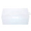 Rectangular Plastic Transparent with Lid Storage Box Collection Container Case 8