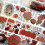 Ταινία Washi Gothic Shell Gold Foil Αδιάβροχη PET15mm10m 3