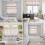 Easter Kitchen Curtains and Valances Set Spring Floral 7