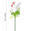 Easter floral picks plush chick rooster nest eggs 2