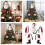 Santa Tree Topper Decoration Large Body Doll 2