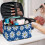 Make-uptasje, draagbare cosmetica-organizer met madeliefjesdesign 5