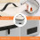 Tragbare Lunchtasche mit Aluminiumfolienisolierung 5