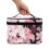 Make-uptasje van polyester met kersenbloesemmotief, reisorganizer 3