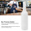 Shatterproof Silicone Bartender Practice Bottle, 447g White 4