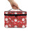 Make-uptasje van polyester, 8,86 x 6,5 x 5,9 inch, handzaam. 3