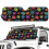 Foldable Windshield Sunshade for Jeep Wrangler and 2