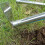 Ancinho de jardim Yauxim em aço inoxidável, 38 cm (15 polegadas) 5