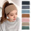 Knitted Headband Unisex Wide Elastic Sweatband 3