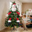 Santa Tree Topper Decoration Large Body Doll 8