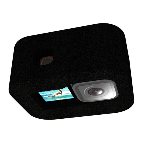 Μαύρο κάλυμμα σφουγγαριού για GoPro Hero9 Μειώνει τον θόρυβο του ανέμου σε 2