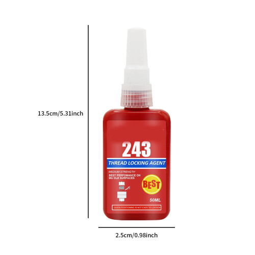 Thread Locking Sealant for Metal Screws 50ml 2