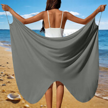 Women's Spaghetti Strap Wrap Dress Lightweight Beach