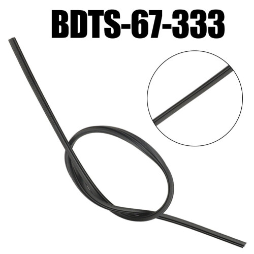 Driving Black Blade Refill Wiper Replacement Rubber BDTS67333 Components Craftsmanship Front Left Long Lasting 2