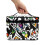 Draagbare make-uptas organizer van polyester met dubbele ritssluiting, groot formaat 3