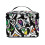 Draagbare make-uptas organizer van polyester met dubbele ritssluiting, groot formaat 4