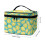 Bolsa de cosméticos com alça superior e compartimentos para pincéis de beleza. 6