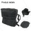Functional Black Backpack for Mobility Scooters and Wheelchair Accessories 5