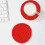 Round Braided Placemats Set of 4, Cotton-Polyester 2