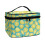 Bolsa de cosméticos com alça superior e compartimentos para pincéis de beleza. 2