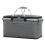 Foldable Grey Picnic Cooler Bag with Insulation & Comfortable Handle 2