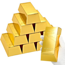 30-Pack Gold Bar Gift Boxes – Party Favors, Treasure Hunt Candy Boxes for Chocolate Coins, Pirate/Casino Theme, Compatible with Gold Money Gifts