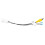 8-pin reverse camera video adapter cable for Toyota 1