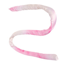 Biegsames Haargummi Tie Dye Pink
