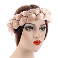 Twisted Hair Band Satin Office and Sports Headband