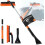 Snow Brush and Ice Scraper Extendable 31-37 Inch with 360 1