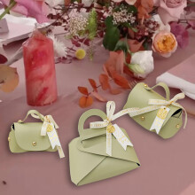 3Pcs Wedding Candy Gift Bag Wedding Favors Gift Box Keepsake Boxes Party Favor Boxes for Festivals Gift Party Favor Event