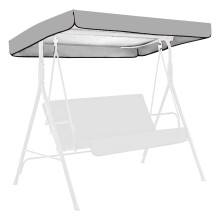 Waterproof Swing Canopy Replacement Top – Compatible with Outdoor Patio, Porch, Garden, Yard & Park Swings