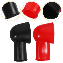 HEMOTON 2Pcs Negative Positive Battery Caps Terminal Cover Battery Terminal Protector Terminal Shims