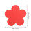 Cardboard Flower Cut Outs Hand Colored 10 Packs 5